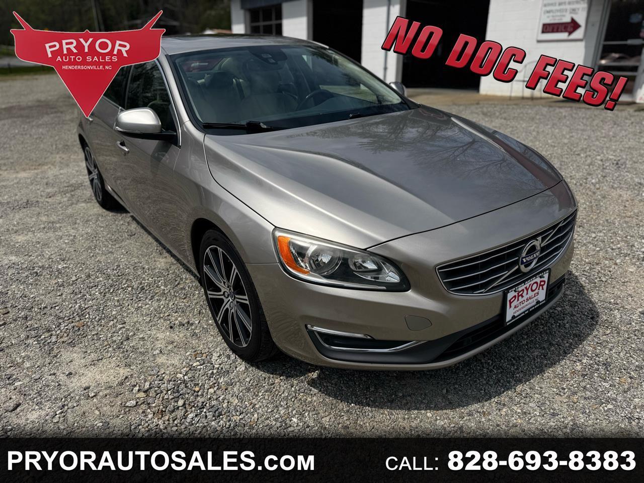 2016 Volvo S60 Inscription 4dr Sdn T5 Drive-E Premier FWD