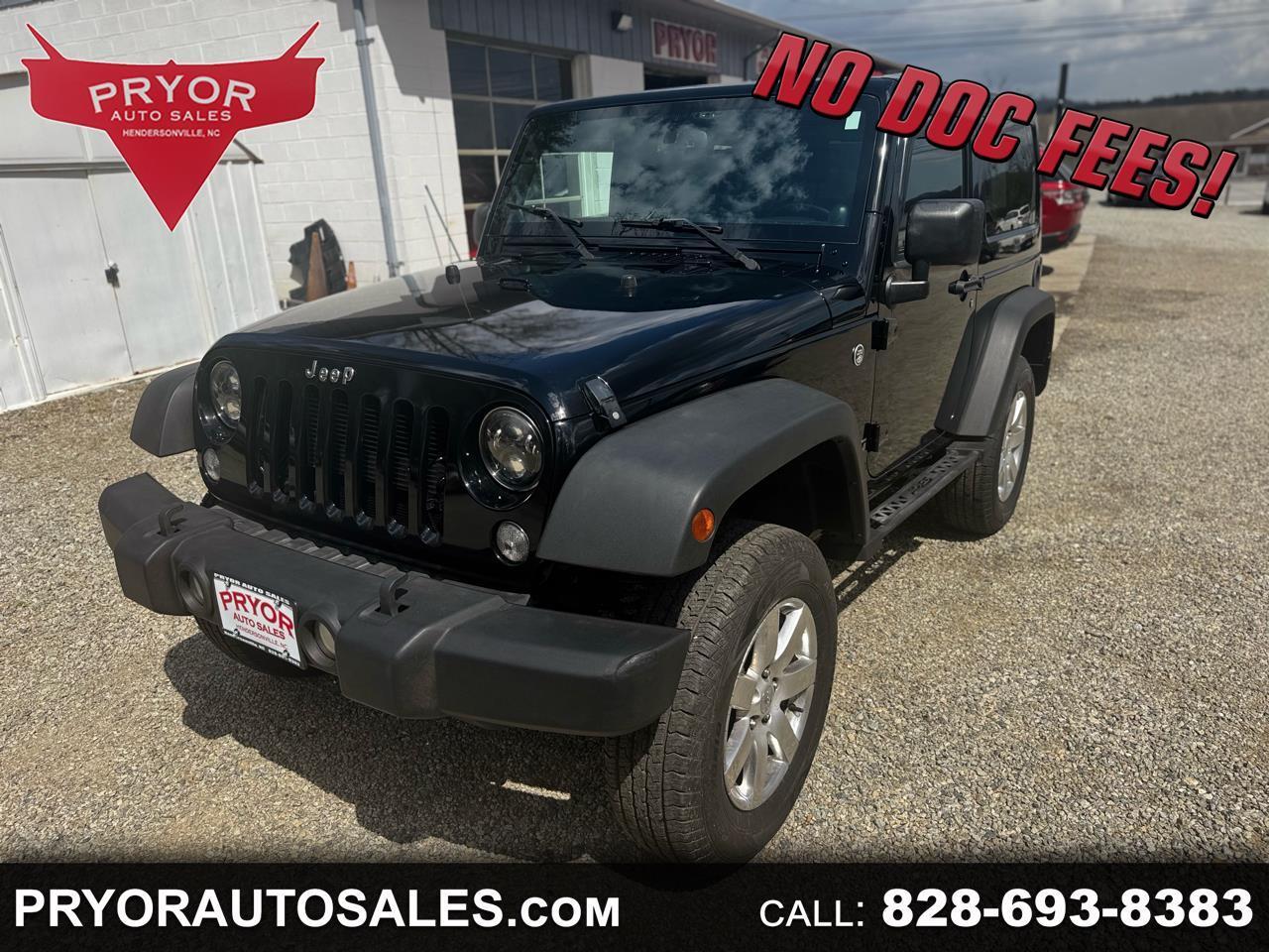 2014 Jeep Wrangler 4WD 2dr Sport