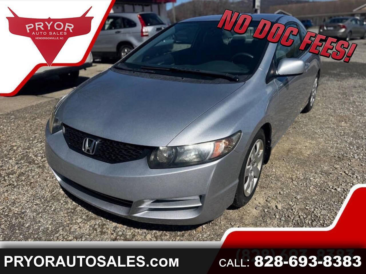2010 Honda Civic Cpe 2dr Auto LX