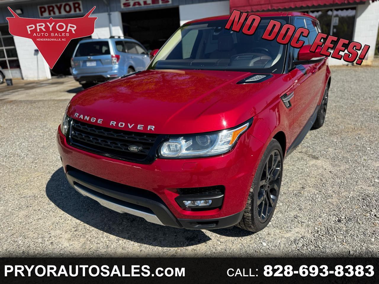 2016 Land Rover Range Rover Sport 5.0L V8 Supercharged
