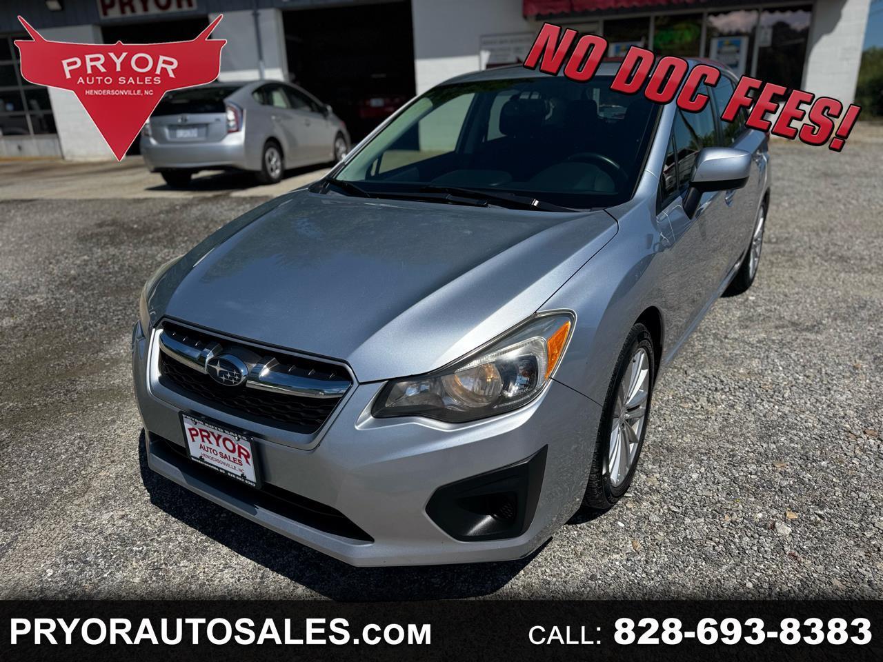2013 Subaru Impreza Premium Plus 5-Door+S/R