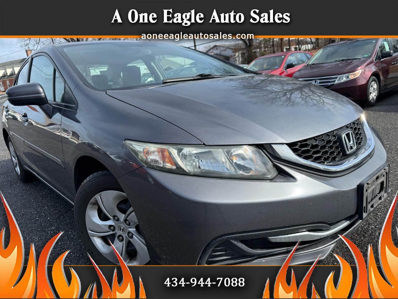 Honda Civic LX Sedan CVT 2014