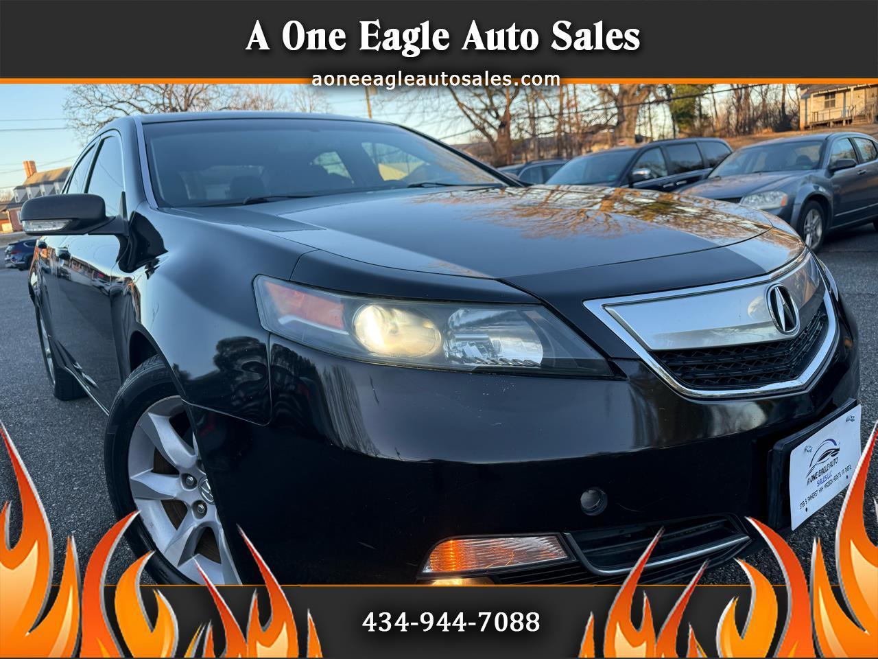 2012 Acura TL 6-Speed AT with Tech Package and 18-In. WP