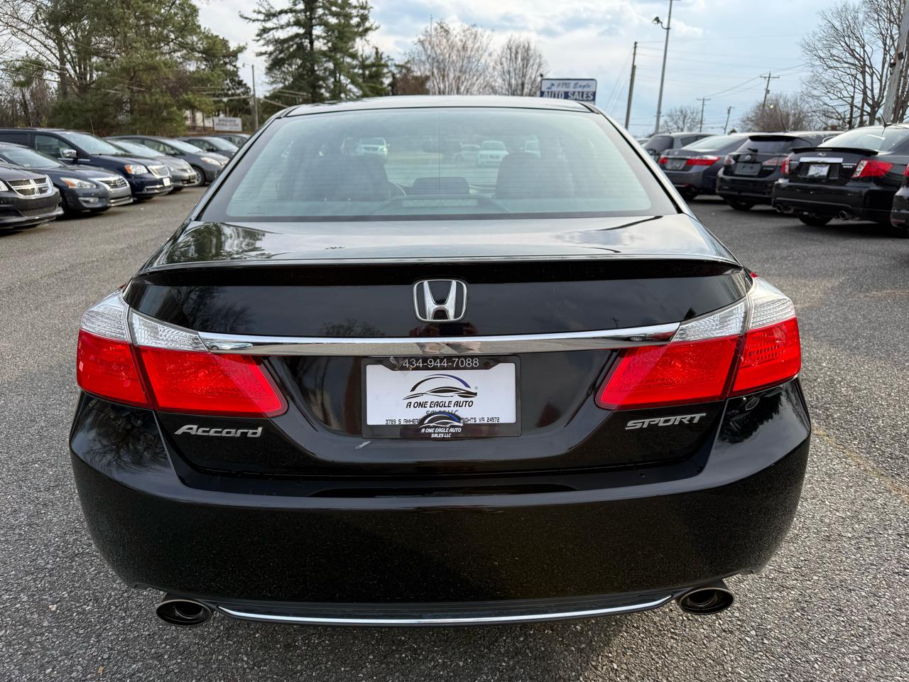 Honda Accord Sport Sedan 6-Spd MT 2014