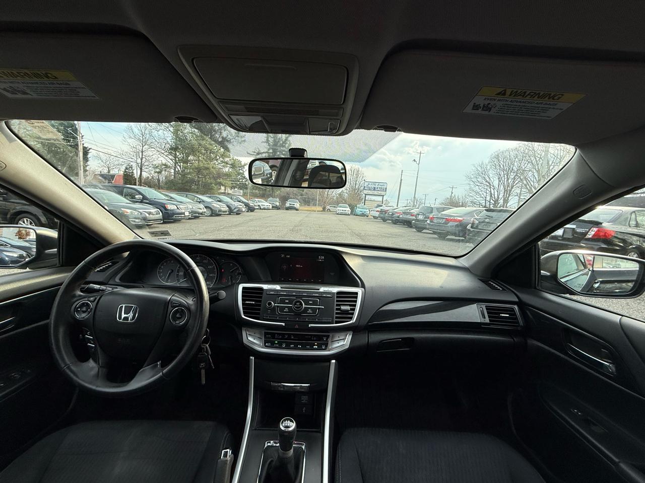 Honda Accord Sport Sedan 6-Spd MT 2014