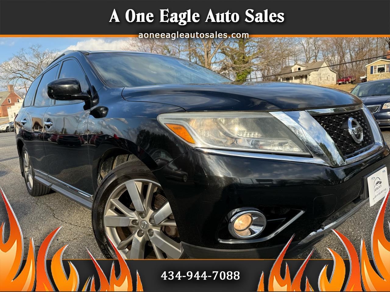 2015 Nissan Pathfinder Platinum 4D SUV 4WD