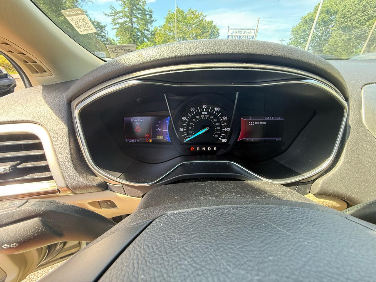 Ford Fusion SE 2013