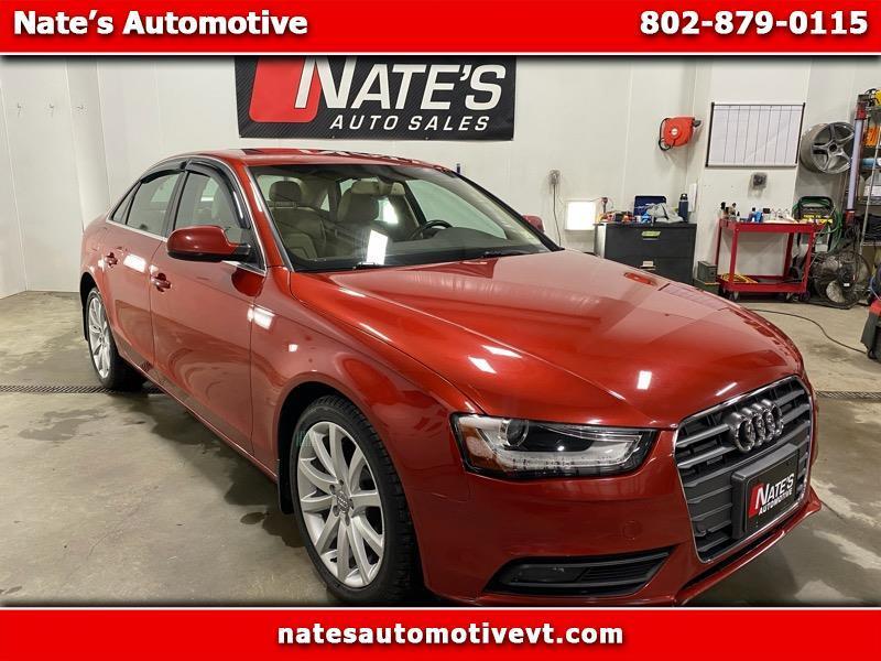 Audi A4 2.0T Premium Sedan quattro Manual 2013