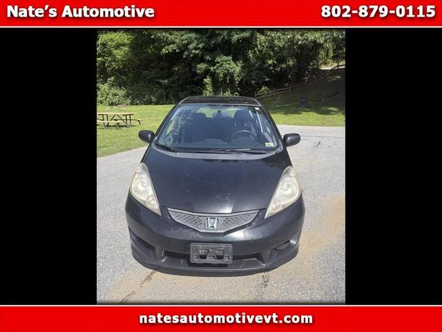 Black 2010 Honda Fit Hatchback Front-Wheel Drive 5-Speed Automatic