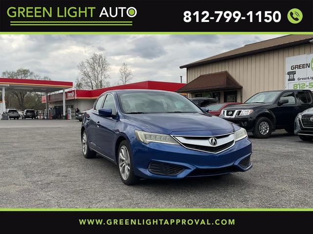 Blue 2017 Acura ILX Sedan Front-Wheel Drive Automatic