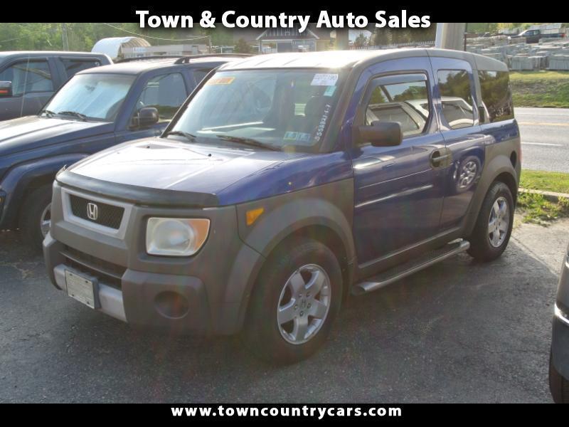 Honda Element EX 4WD AT w/ Front Side Airbags 2004