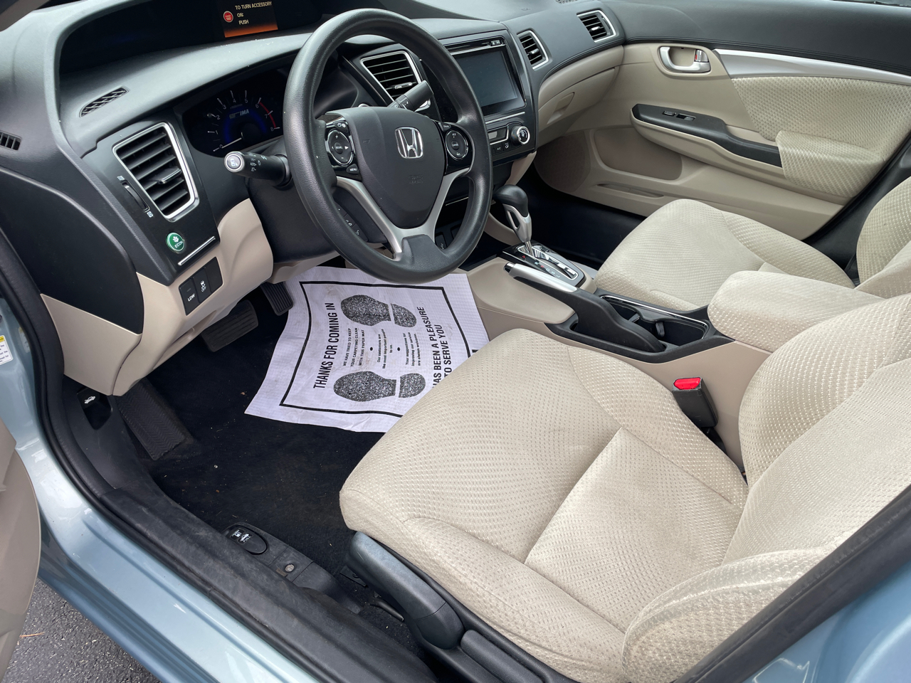 Honda Civic Hybrid 4dr Sdn L4 CVT 2015 Honda Civic Hybrid 4dr Sdn L4 CVT 2015