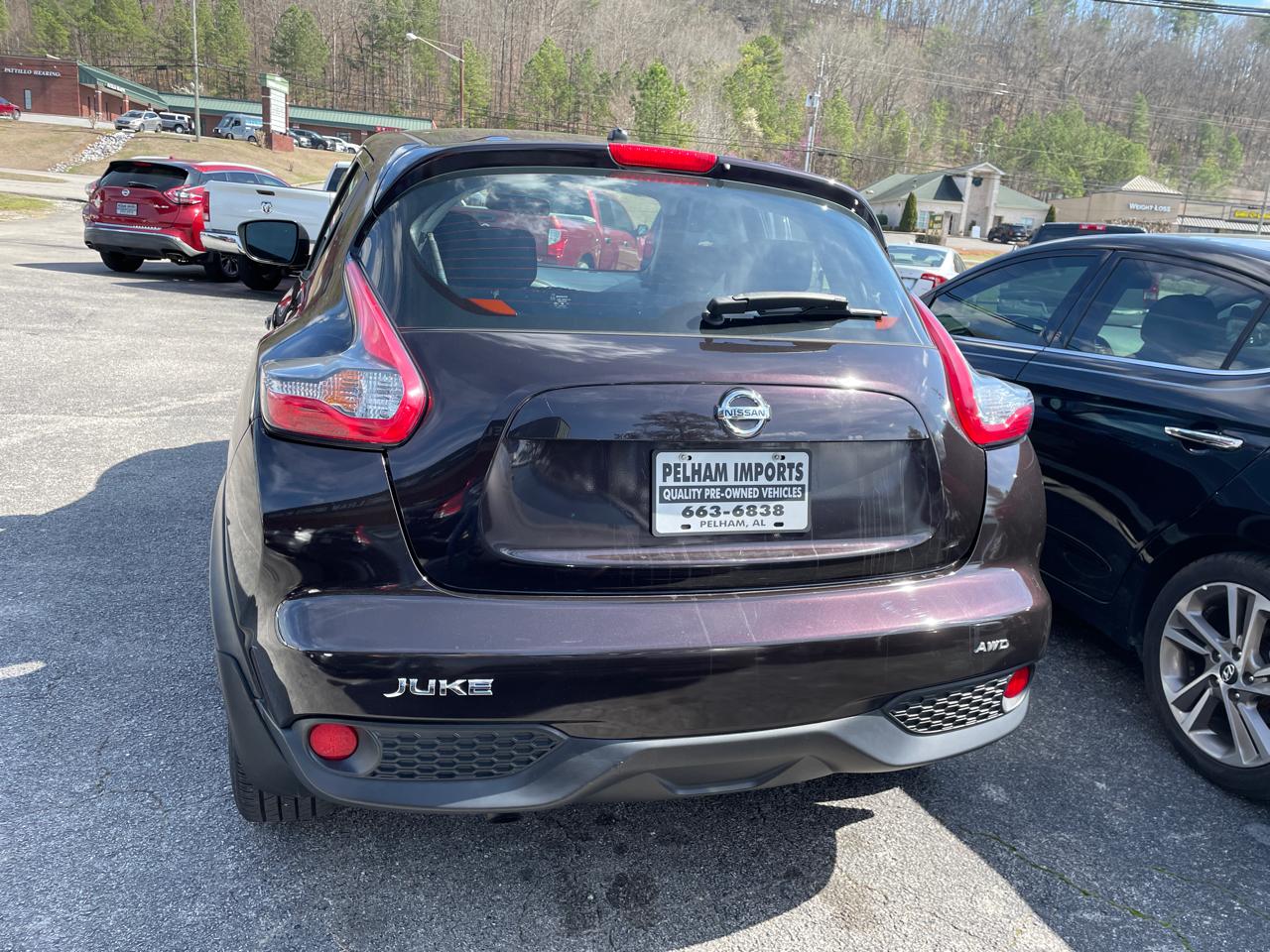 Nissan Juke AWD SV 2016