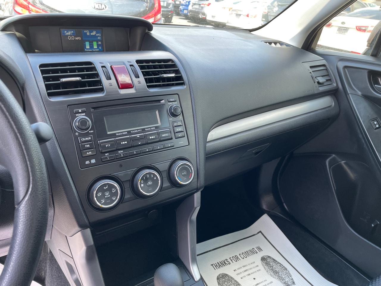 Subaru Forester 4dr CVT 2.5i PZEV 2015