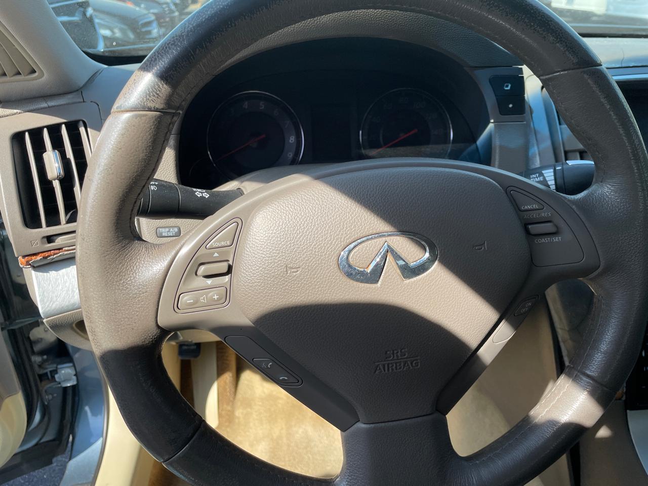 Infiniti G37 Sedan 4dr Journey RWD 2009