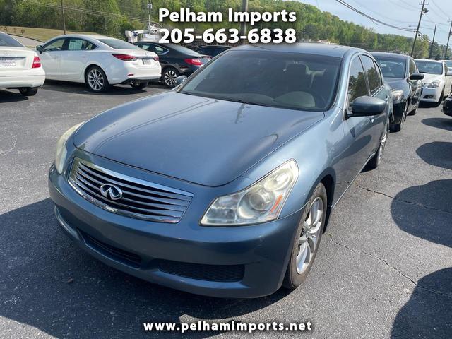 Blue 2009 INFINITI G37 Journey Sedan RWD Sedan Rear-Wheel Drive Automatic