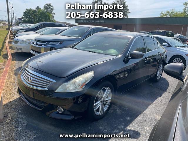 Black 2013 INFINITI G37 Journey Sedan RWD Sedan Rear-Wheel Drive Automatic