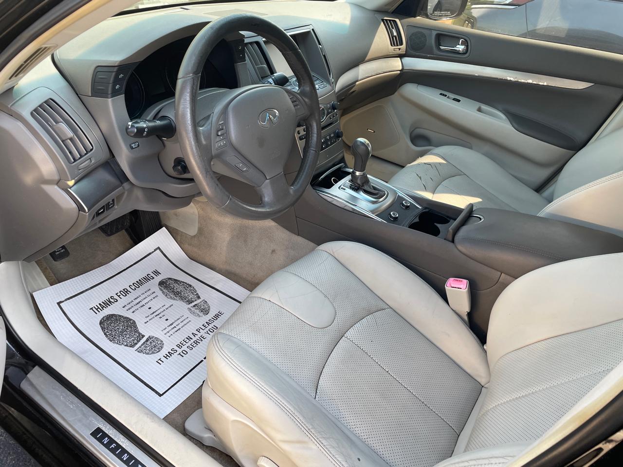 Infiniti G37 Sedan 4dr Journey RWD 2013