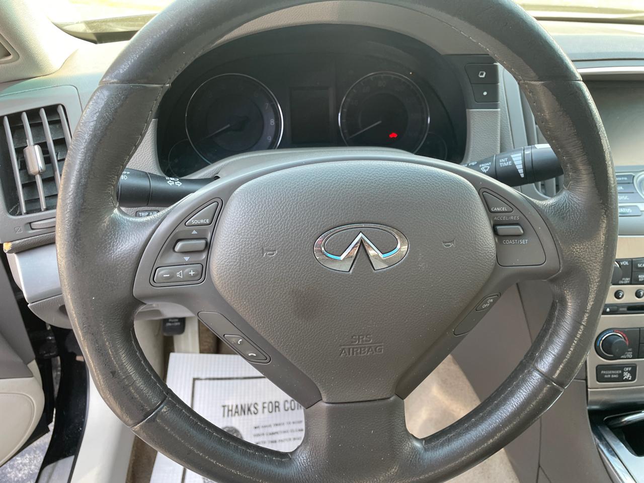 Infiniti G37 Sedan 4dr Journey RWD 2013