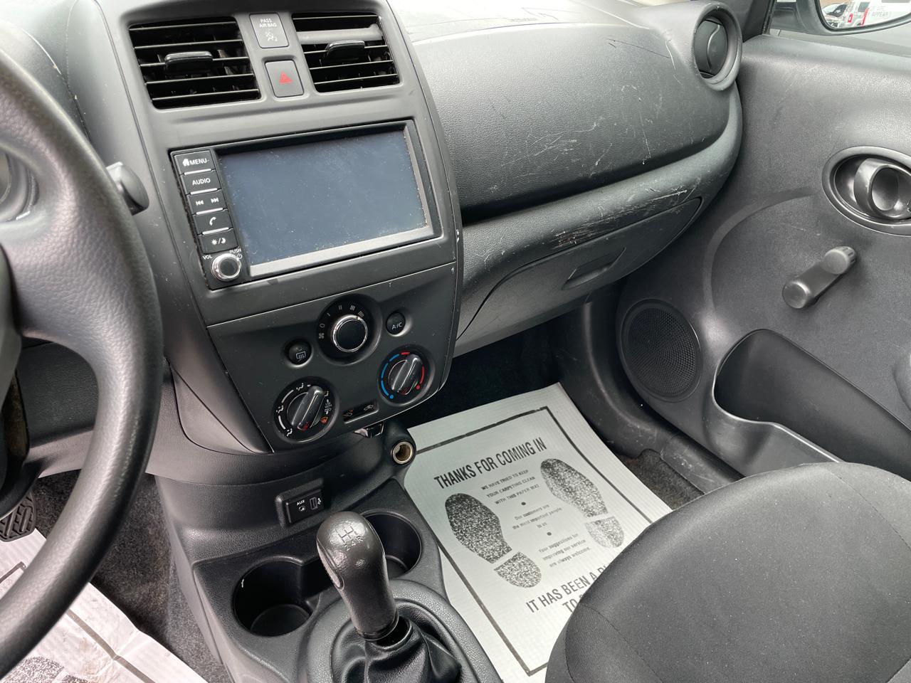 Nissan Versa Sedan S Manual 2019