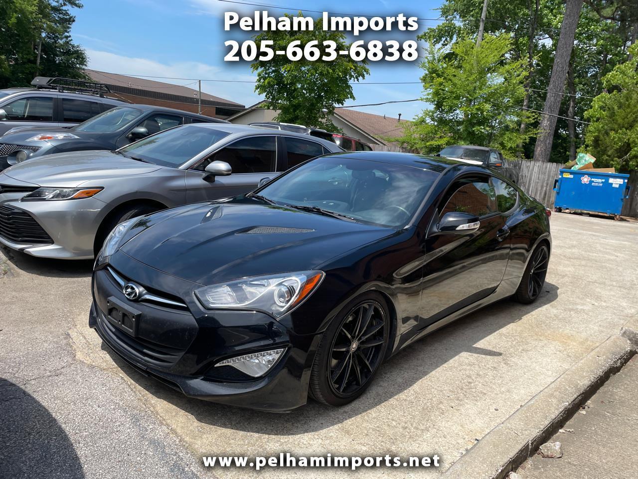 2015 Hyundai Genesis Coupe 2dr 3.8L Auto Base w/Black Seats
