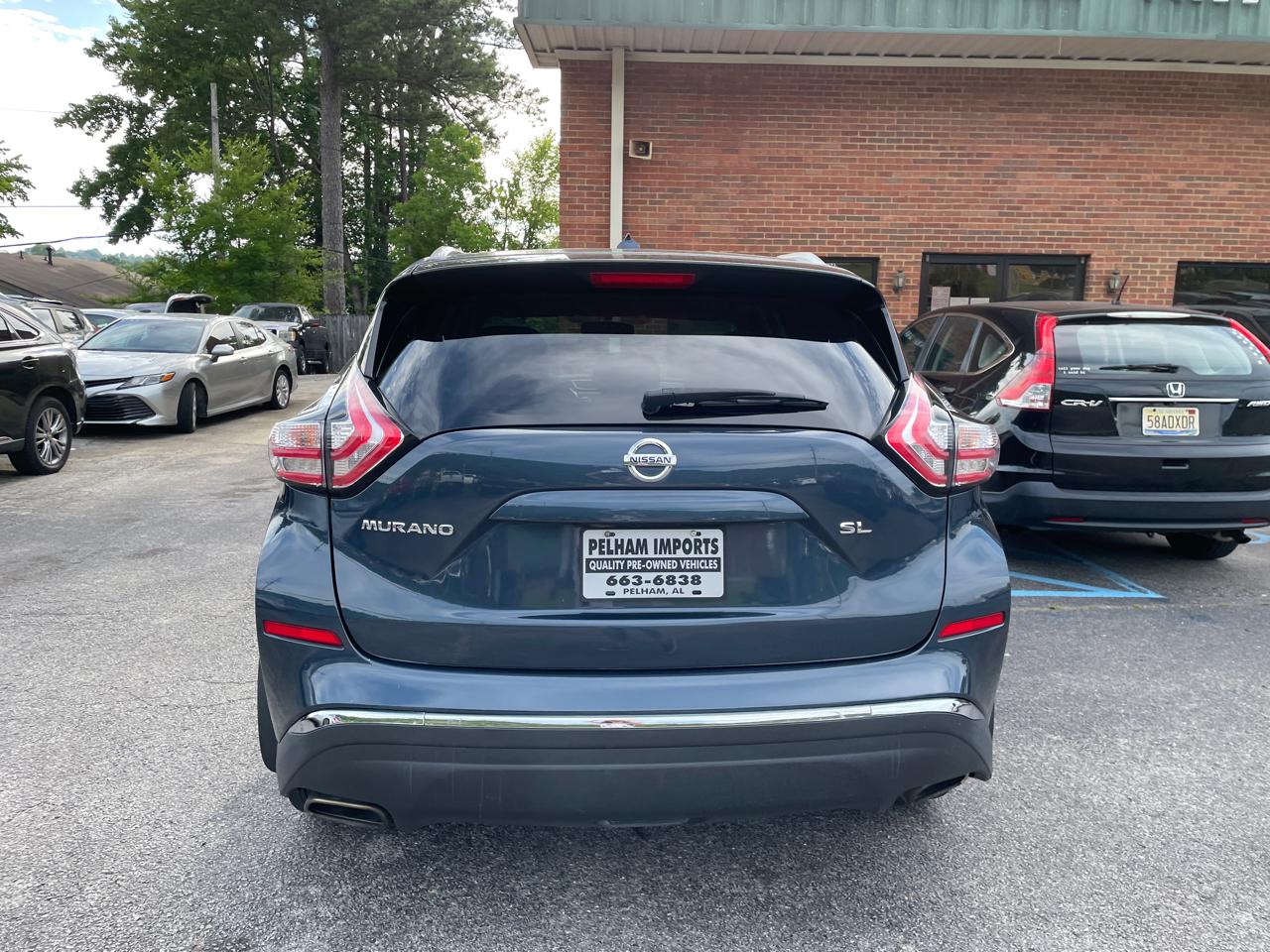 Nissan Murano FWD 4dr SL 2015
