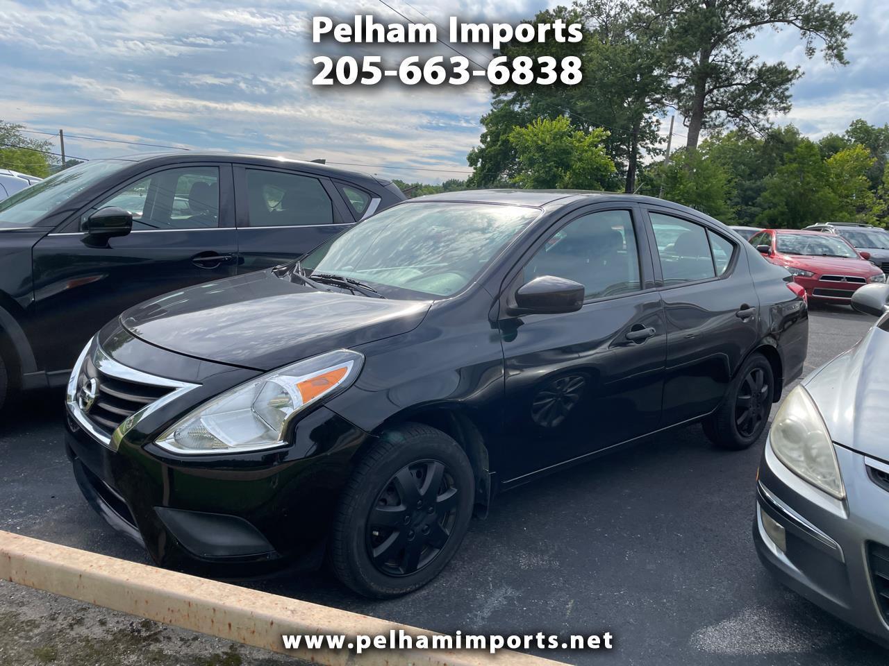 Nissan Versa Sedan S Manual 2019
