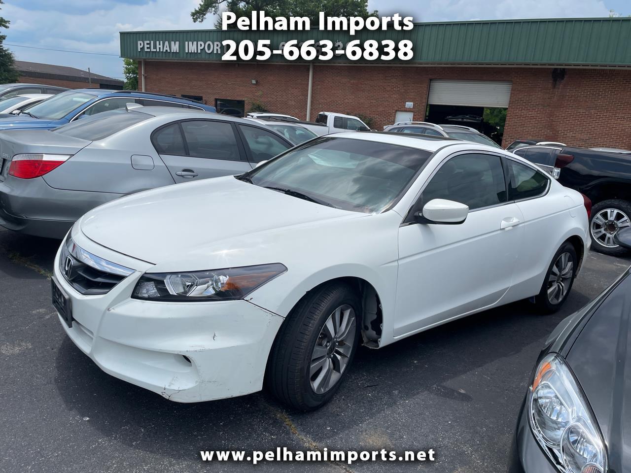 2012 Honda Accord Cpe 2dr I4 Auto EX
