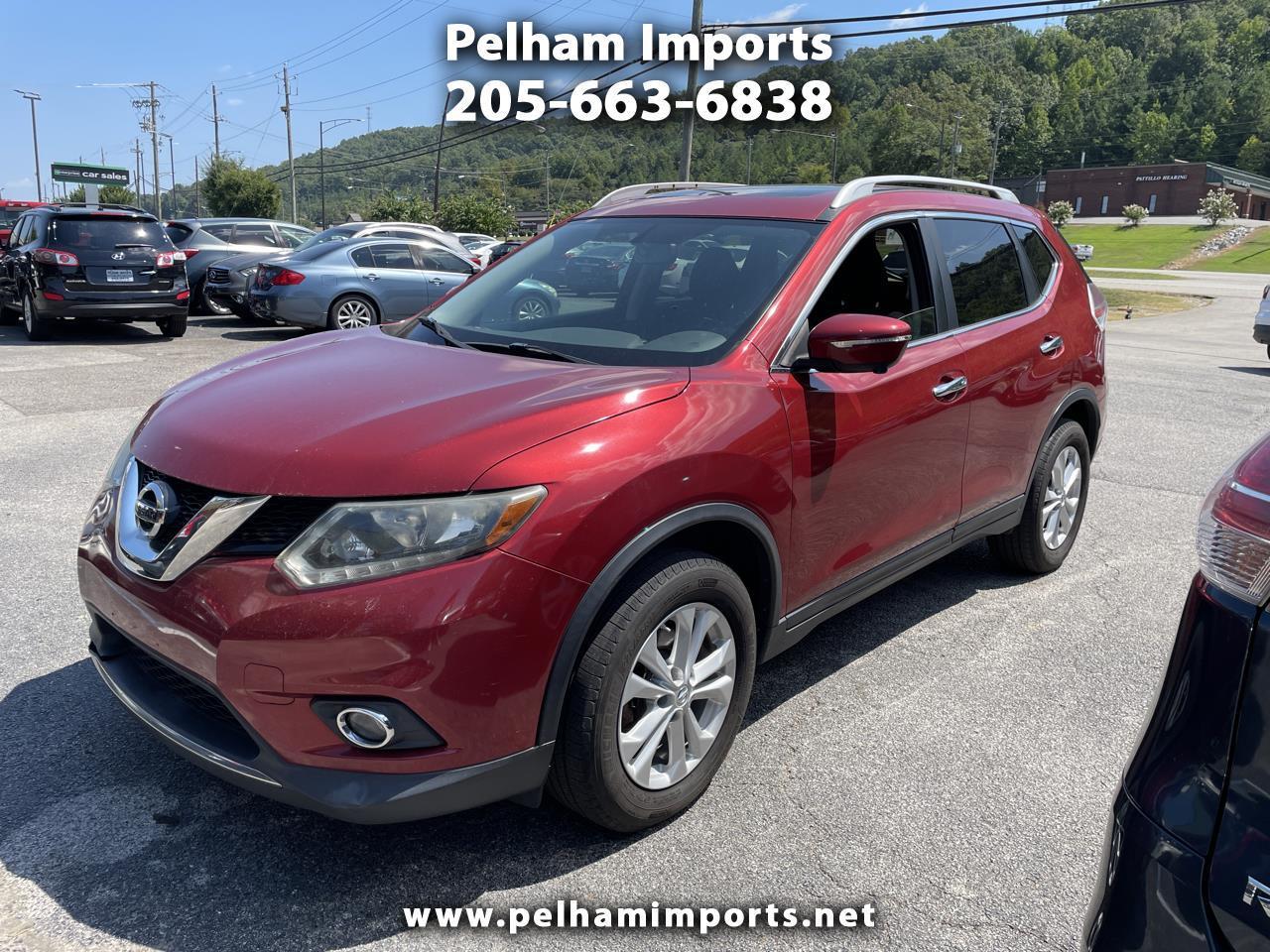 2014 Nissan Rogue SV near Birmingham Alabama