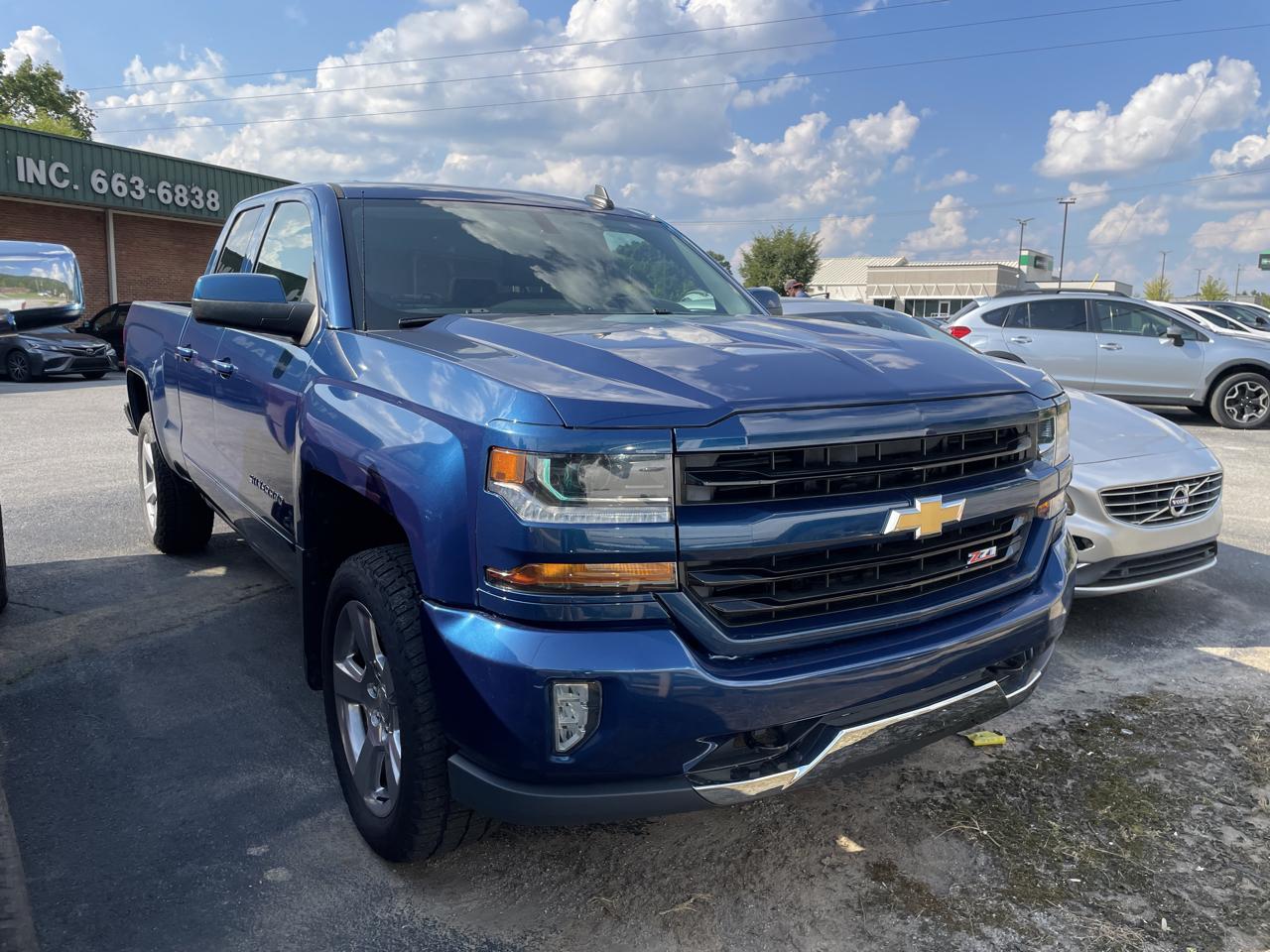 Chevrolet Silverado 1500 Custom Dbl Cab 4WD 2018
