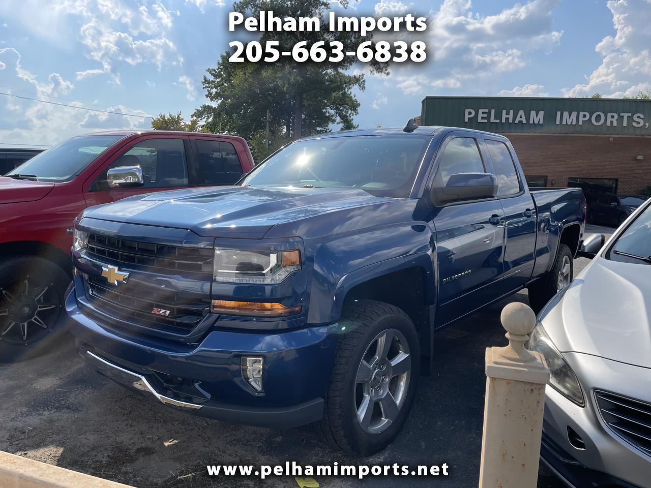 2018 Chevrolet Silverado 1500 4WD Double Cab 143.5" LT w/2LT