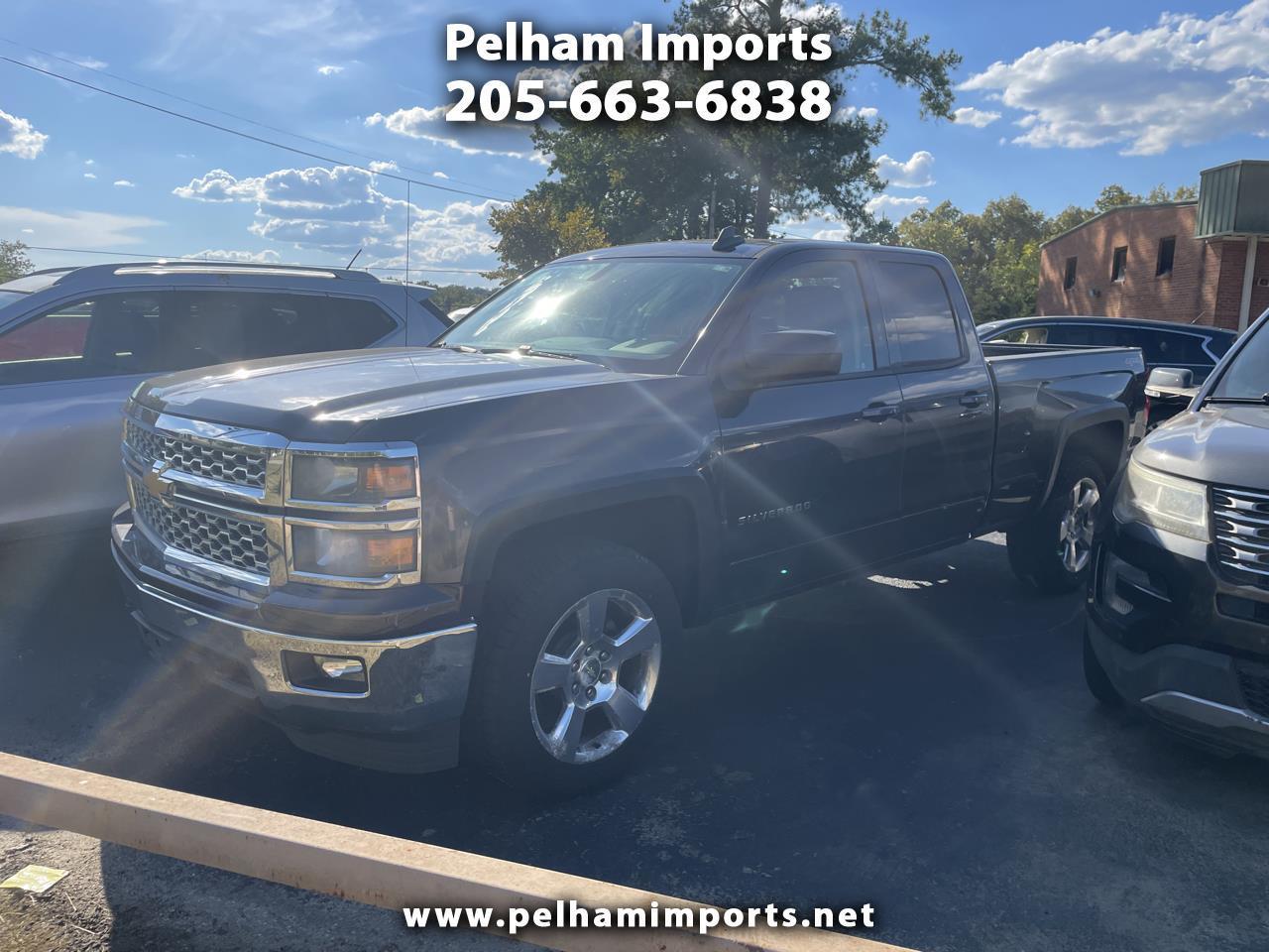 2015 Chevrolet Silverado 1500 4WD Double Cab 143.5" LT w/1LT