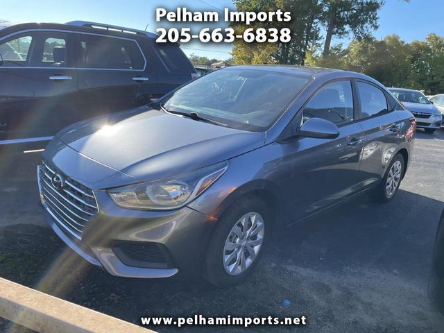 Gray 2019 Hyundai Accent Sedan Front-Wheel Drive Automatic