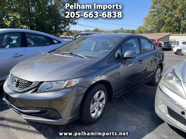 Gray 2013 Honda Civic Sedan Front-Wheel Drive Automatic