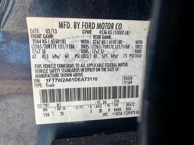 Ford F-250 SD King Ranch Crew Cab 2WD 2013