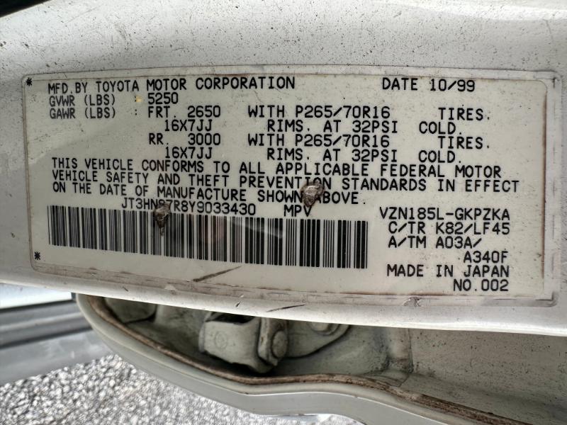 Toyota 4Runner Limited 4WD 2000