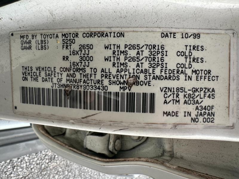 Toyota 4Runner Limited 4WD 2000