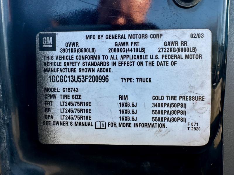 Chevrolet Silverado 1500 HD LS Crew Cab 2WD 2003