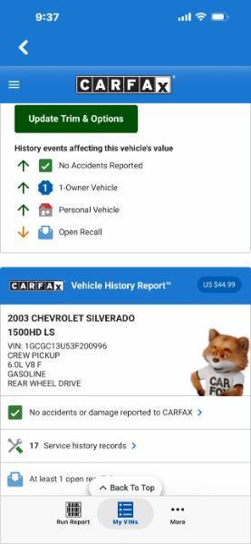 Chevrolet Silverado 1500 HD LS Crew Cab 2WD 2003
