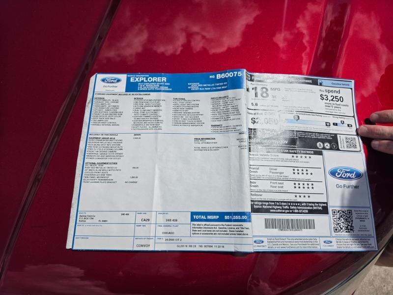 Ford Explorer Sport 4WD 2017