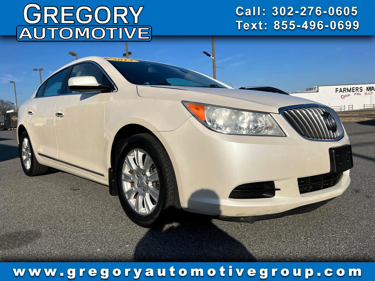 Buick LaCrosse 4dr Sdn Base FWD 2013