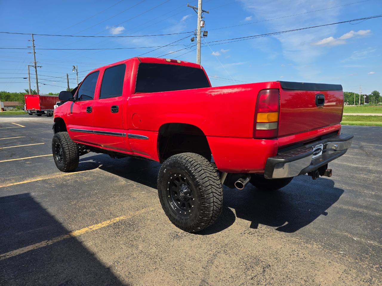 GMC Sierra 2500HD SLE Crew Cab Short Bed 4WD 2002