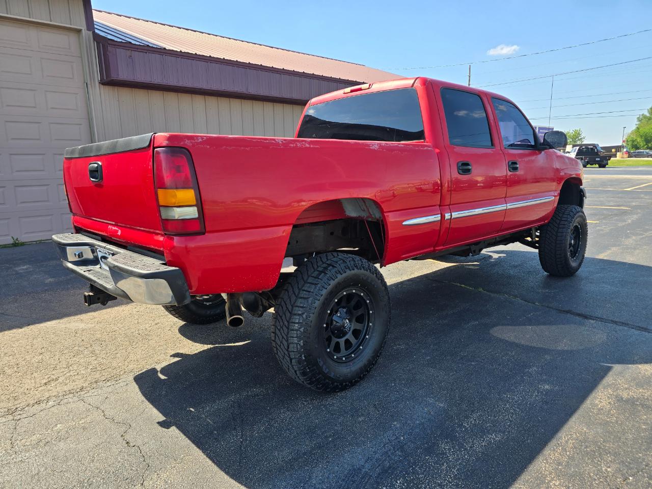 GMC Sierra 2500HD SLE Crew Cab Short Bed 4WD 2002