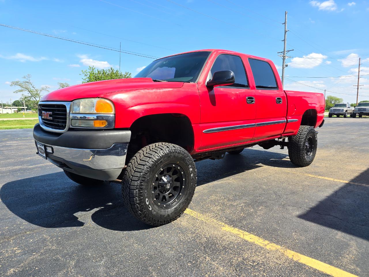 GMC Sierra 2500HD SLE Crew Cab Short Bed 4WD 2002