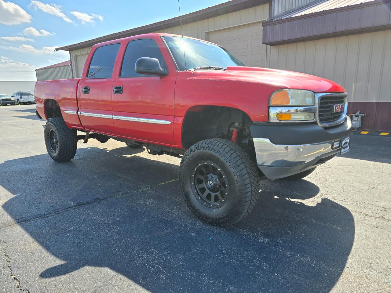 2002 GMC Sierra 2500HD SLE Crew Cab Short Bed 4WD