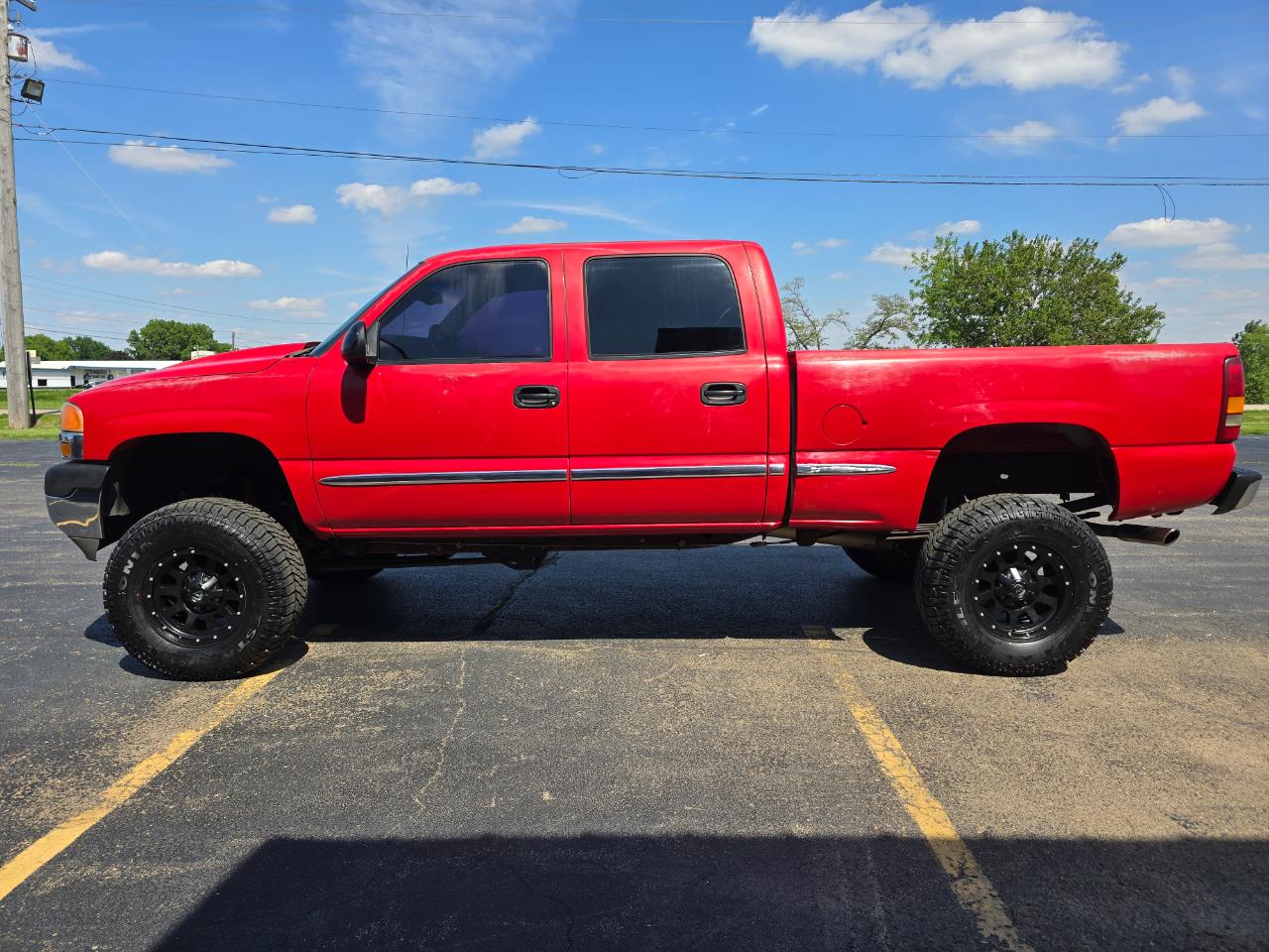 GMC Sierra 2500HD SLE Crew Cab Short Bed 4WD 2002
