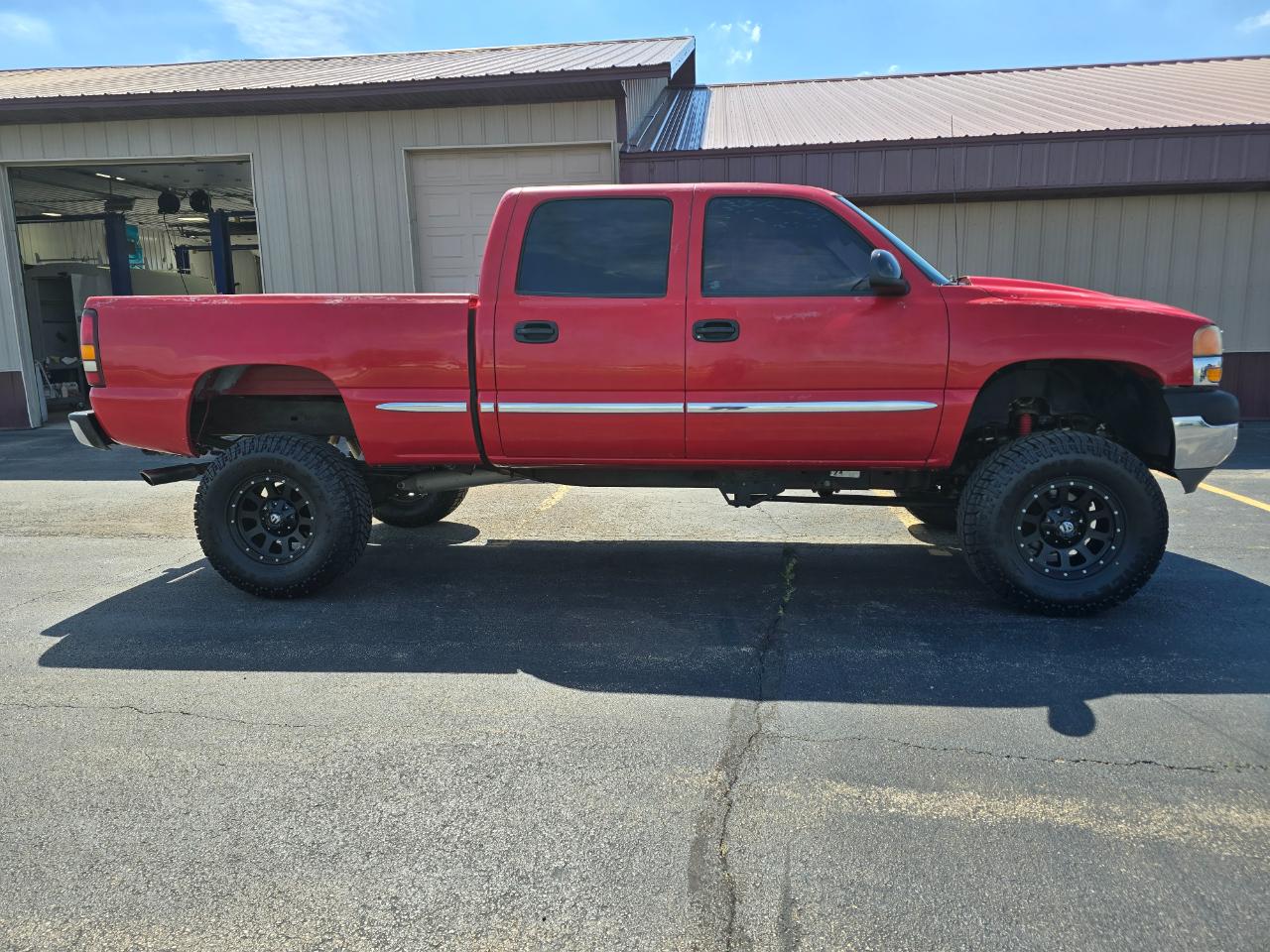 GMC Sierra 2500HD SLE Crew Cab Short Bed 4WD 2002