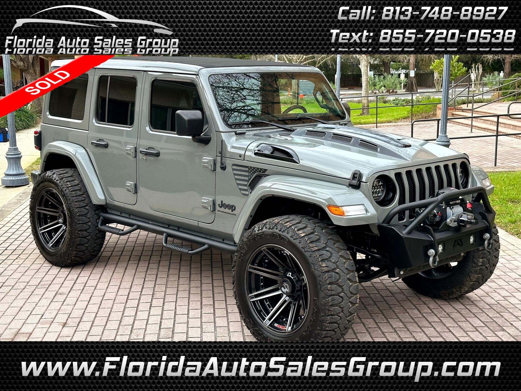 Used 2023 Jeep Wrangler Unlimited Sky Top One Touch Power Top V6 4x4 for  Sale in Tampa, Sarasota, Orlando, Miami, Palm Beach, Plant City, Lakeland,  Gainesville, Tallahassee, Ft Lauderdale, Punta Gorda, Ft