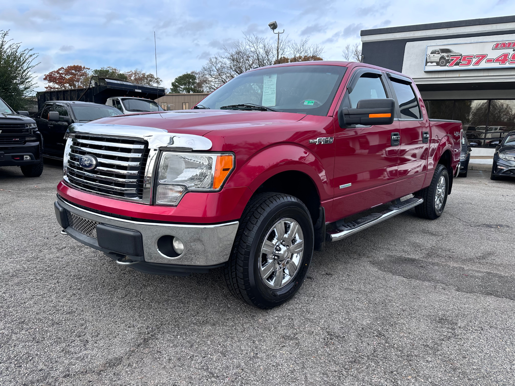 2012 Ford F-150 4WD SuperCrew 145" XLT