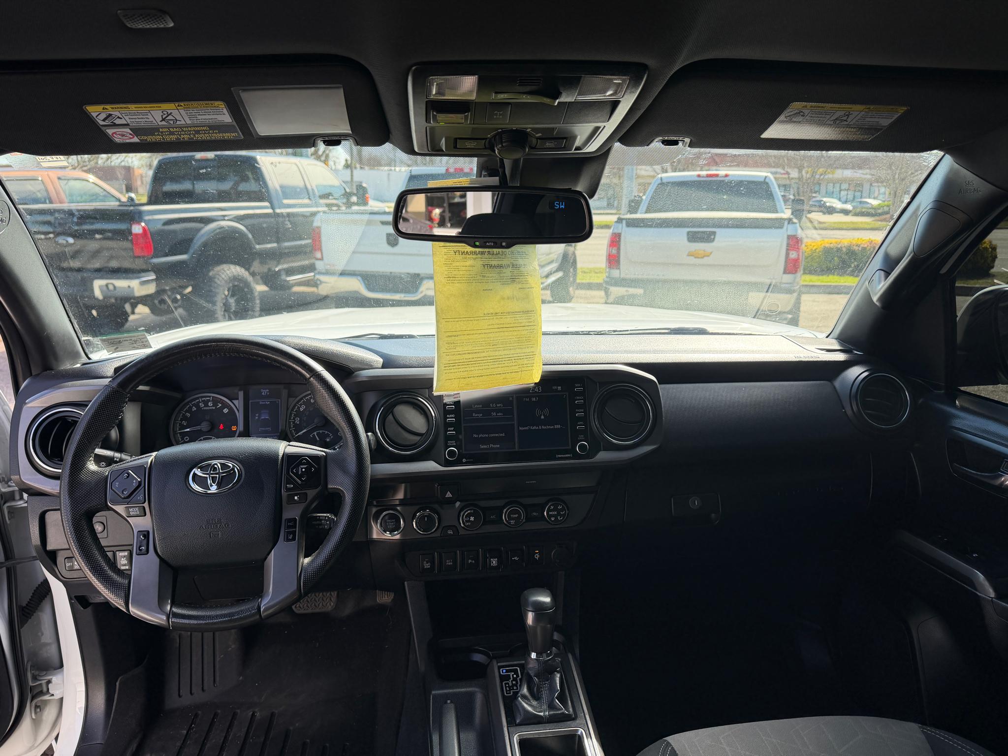 Toyota Tacoma 4WD TRD Off Road Double Cab 5' Bed V6 AT (Natl) 2020